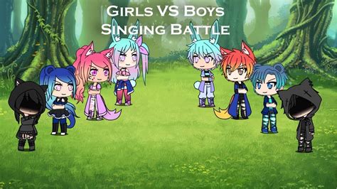 Boys vs Girls Singing battle/ GLMV - YouTube