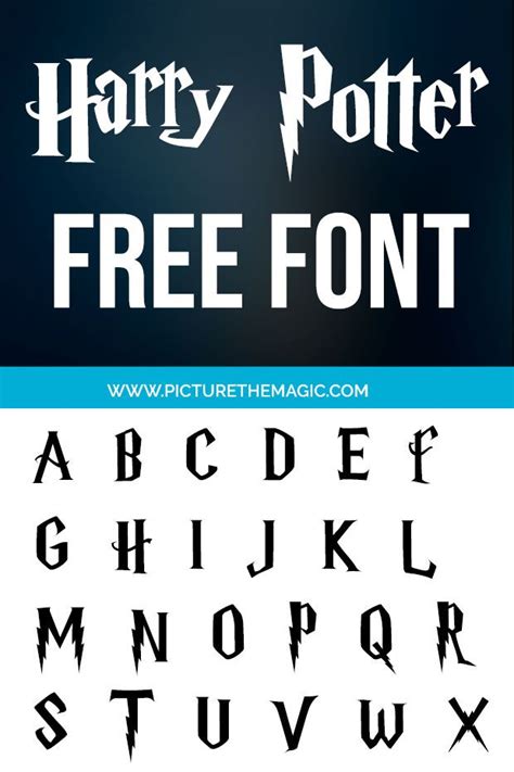 [DOWNLOAD] Free Harry Potter Font | Harry potter font, Harry potter font free, Harry potter ...