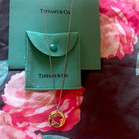 Rare Retired Tiffany & Co Star Necklace - Gem