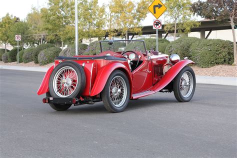 1948, Mg, Tc, Sport, Roadster, Red, Classic, Old, Retro, Vintage ...