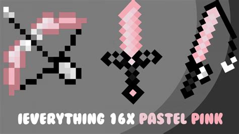 Pastel Pink - 16x - PVP Minecraft Texture Pack