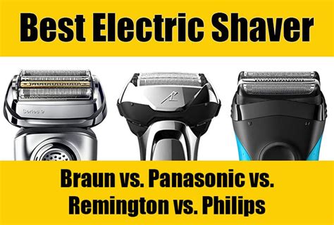 Best Electric Razors for Men: Reviews and Comparison - Grooming Essentials Blog - Grooming Tips ...