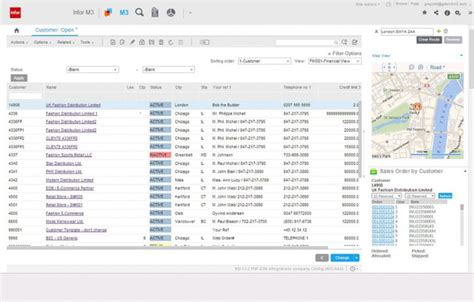 Infor M3 (Lawson) Enterprise Management System