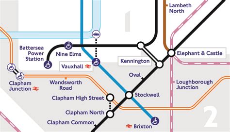 New Tube Map Released Featuring Battersea Power Station And Nine Elms - Times News UK