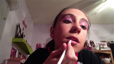 monster high clawdeen wolf makeup tutorial - YouTube