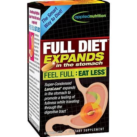 Full Diet Appetite Suppressant Dietary Supplement Tablets, 60 Ct - Walmart.com