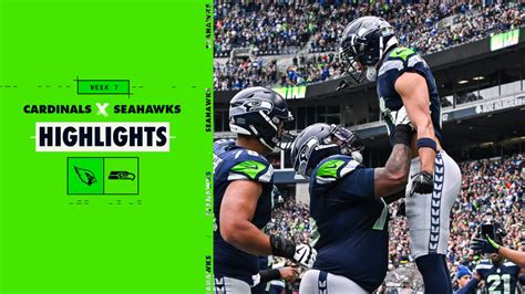 2023 Week 7 Seahawks vs. Cardinals Game Highlights