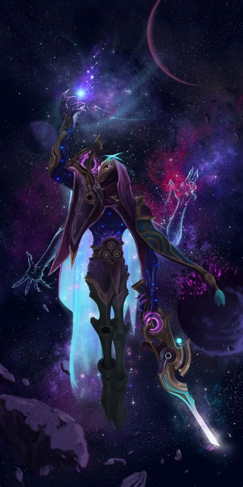 Fanart of League of legends "Dark Cosmic Jhin". League Of Legends ...