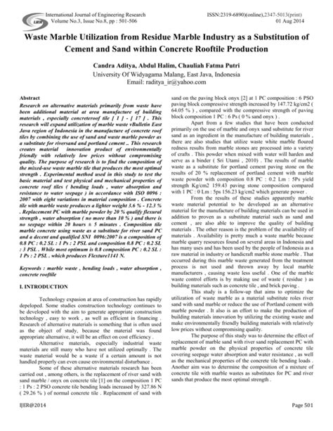 - International Journal of Engineering Research