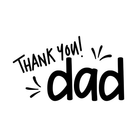 Thank You Dad - Thank You Dad - T-Shirt | TeePublic