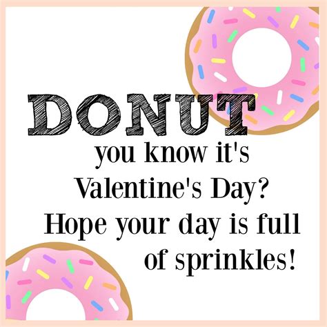 michelle paige blogs: Donut Pun Printable Valentines