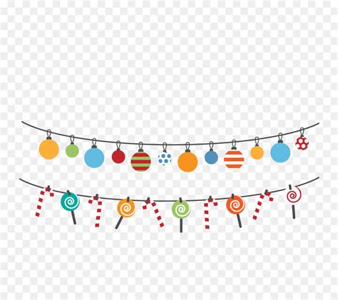 Christmas tree Illustration - Vector Christmas banner tag png download ...