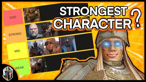 Ranking the STRONGEST characters in For Honor | Tier List - YouTube