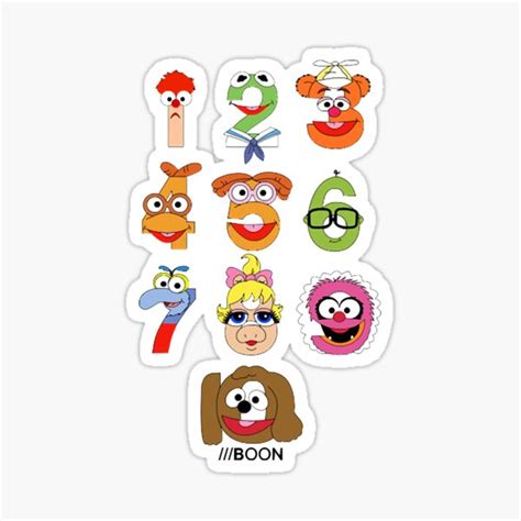 "Muppet Babies " Sticker for Sale by CalebSimos | Redbubble