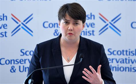 Scottish Tory leader Ruth Davidson backs Theresa May's plans to carry ...