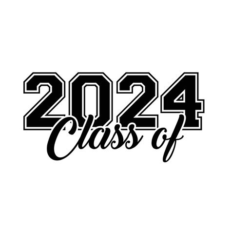 Class Of 2024 Clip Art Free - Tandi Florella