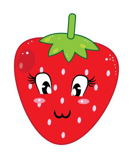 strawberry black and white clipart - Clip Art Library