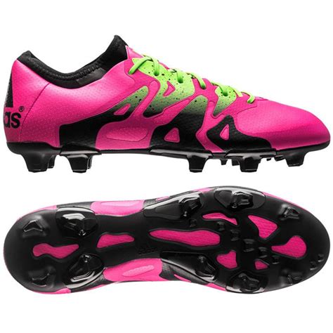 ADIDAS X 15.1 FG/AG firm ground soccer cleats shock pink - Soccer Plus