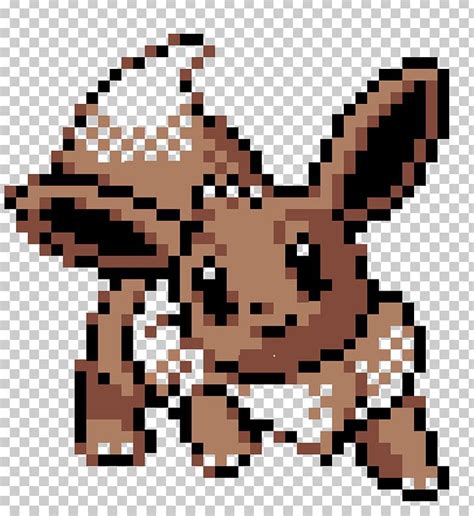 Pokémon Gold And Silver Eevee Sprite Pixel Art PNG, Clipart, Art ...