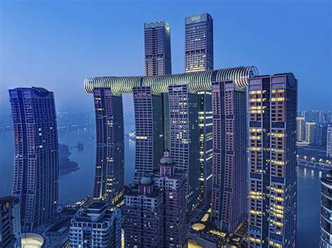 The Crystal: el rascacielos horizontal en Chongqing (China)