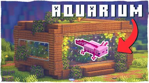 Minecraft Axolotl Tank Ideas