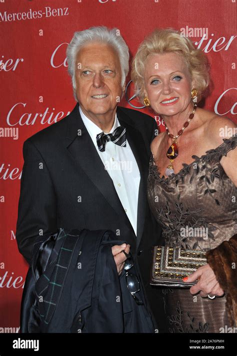 LOS ANGELES, CA - JANUARY 4, 2014: Singer Jack Jones & wife at the 2014 ...