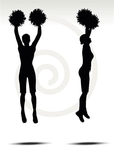 60+ Cheerleader Megaphone Silhouette Stock Illustrations, Royalty-Free Vector Graphics & Clip ...