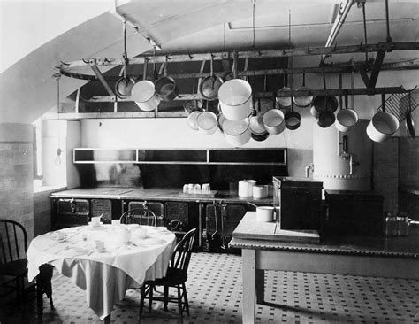 White House Kitchen, 1901 Photograph by Granger