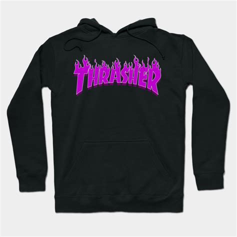 Thrasher Pink. - Thrasher - Hoodie | TeePublic