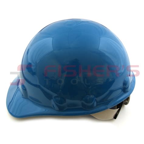 Fibre-Metal E2RWBLUE Hard Hat with Ratchet Suspension (Blue) | FisherTools.com