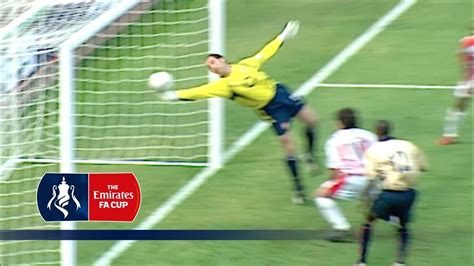 David Seaman's incredible FA Cup save | From The Archive - YouTube