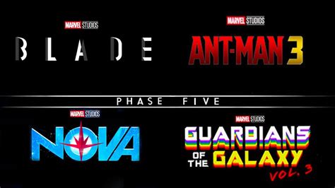 The Marvel PHASE 5 2023 Slate Will CHANGE The MCU FOREVER - YouTube