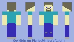 Classic Steve Minecraft Skin