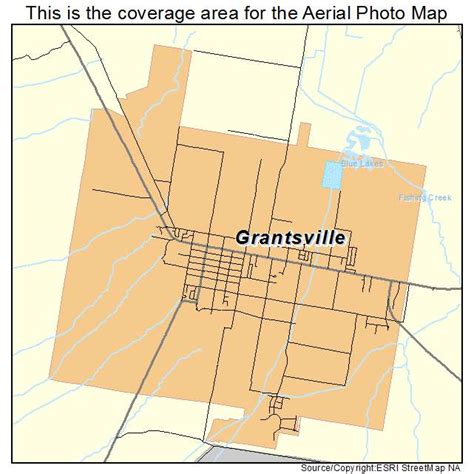 Aerial Photography Map of Grantsville, UT Utah