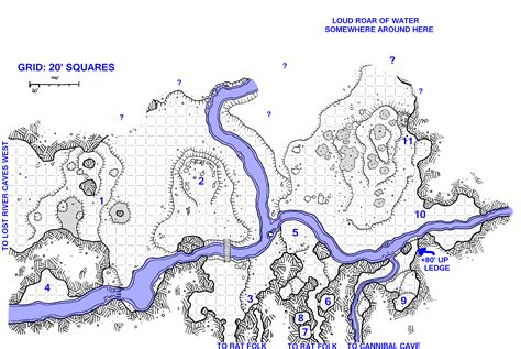 Little River Cave Map