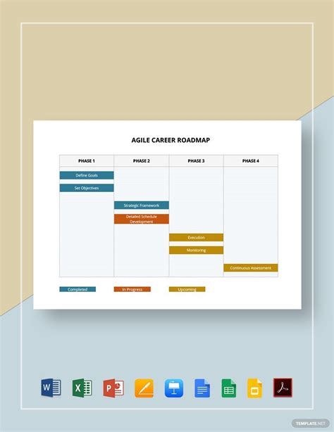 Career Roadmap in Excel - FREE Template Download | Template.net