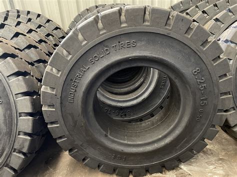 825 X 15 Solid Forklift Tyres | Two Bay Forks