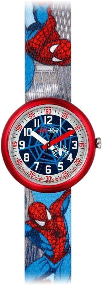 Swatch Children's Watch Go Spidey: Amazon.co.uk: Watches