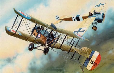 Airco DH-2 over the Somme 1916 | World War I Aircraft | Pinterest | Aircraft, Aviation art and ...
