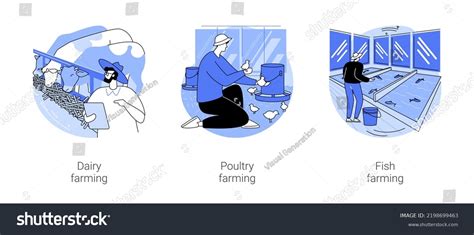 Rearing Animals Isolated Cartoon Vector Illustrations Stock Vector (Royalty Free) 2198699463 ...