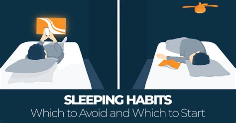 Sleeping Habits – Which to Avoid and Which to Start For Better Rest ...