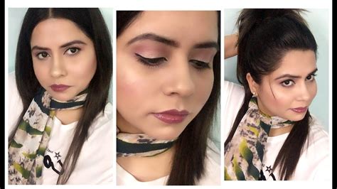 Air Hostess Inspired Makeup Tutorial | 2016 - YouTube