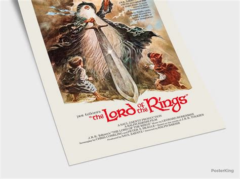 Lord of the Rings 1978 Movie Original Vintage Poster INSTANT - Etsy