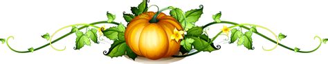 Pumpkin Vine Png - Free Logo Image