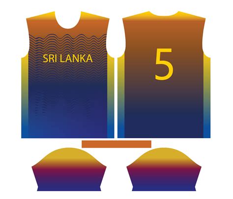 Srilanka cricket team sports kid design or Sri Lankan cricket jersey ...