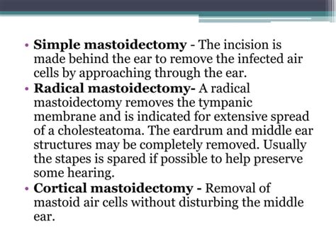 Mastoiditis