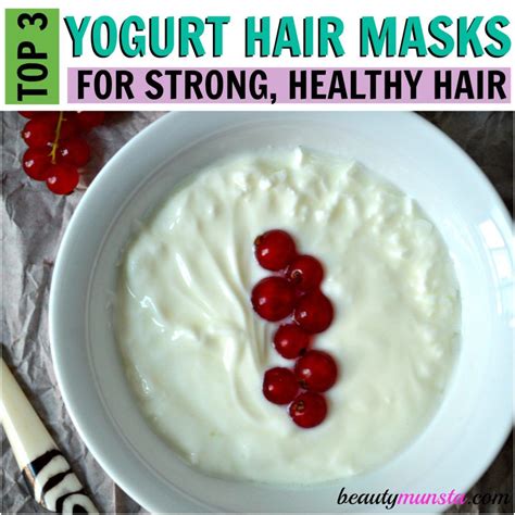 3 Nourishing Yogurt Hair Mask Recipes for Hair Growth and Shine ...