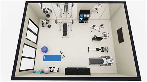 Home Gym Floor Plans (Including Types and Examples) | Cedreo