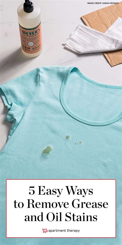 5 Easy Ways to Remove Grease and Oil Stains | Remove grease stain ...