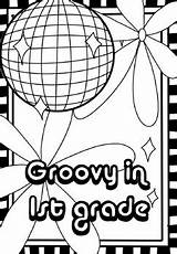 Disco Coloring Pages By Second Breakfast  TPT sketch template